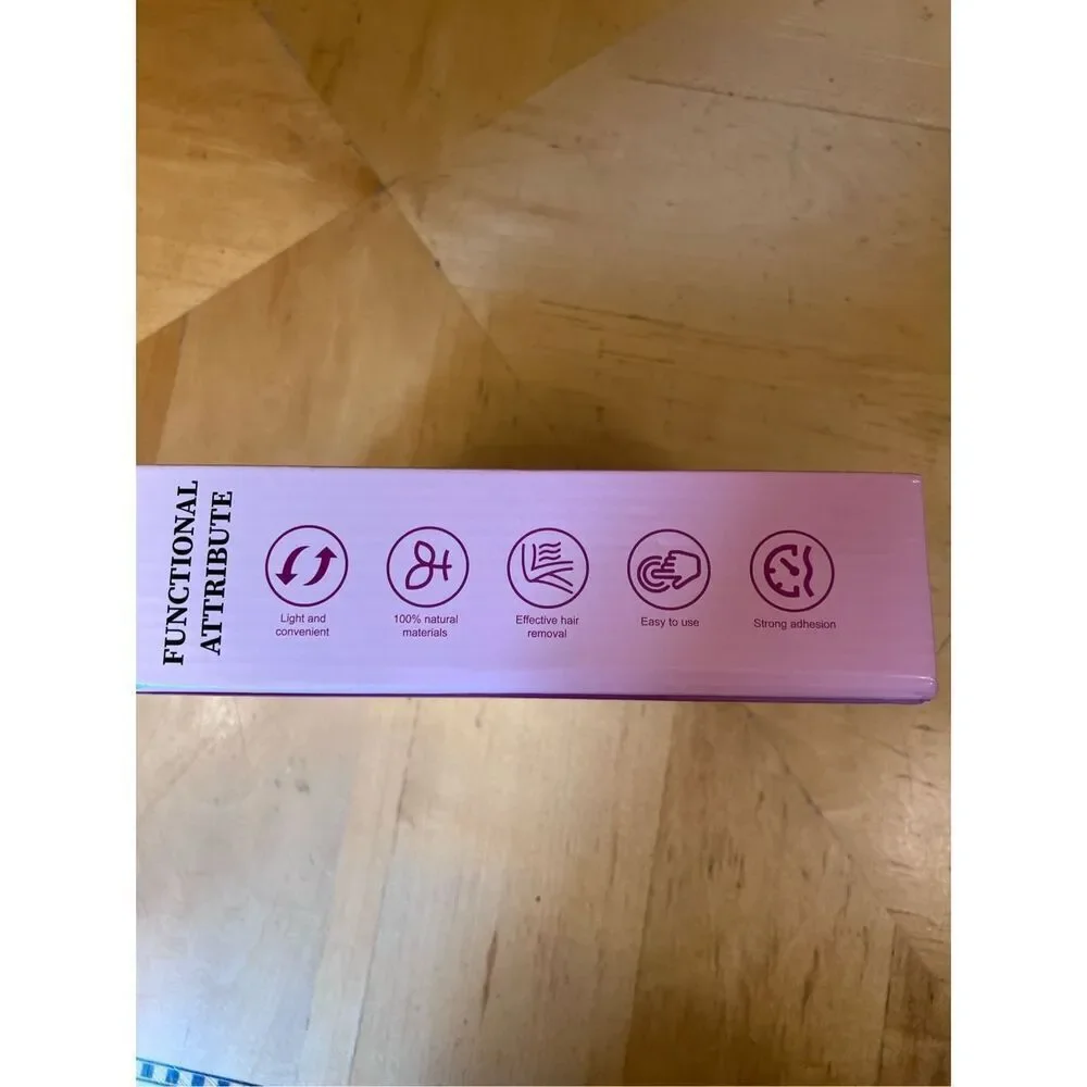 New in Box! Roll On Wax Kit Honey and Rose with 50 Waxing Strips